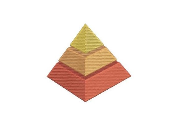 3D Pyramid: A Versatile Design for Seasonal Embroidery