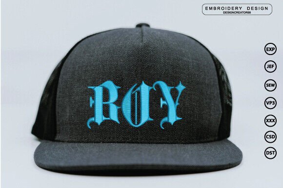 Boy 3D Embroidery Design: A Versatile Addition