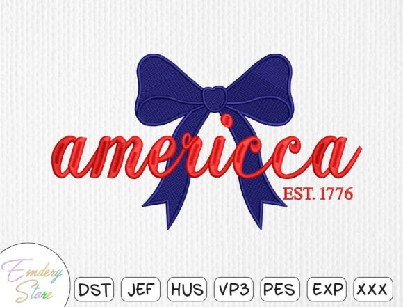 Patriotic USA Embroidery Design Review