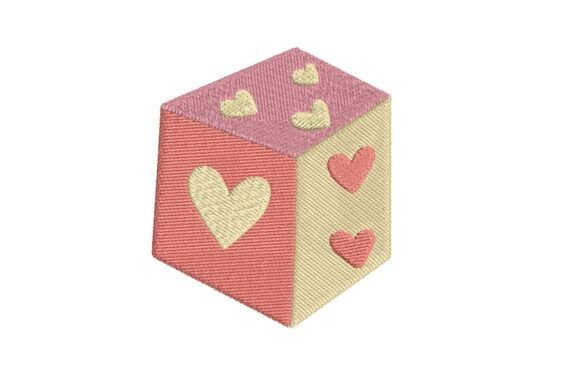 Retro Heart Dice Embroidery Design Review