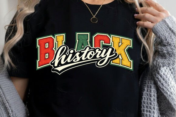 Review of Faux Embroidery Black History Png