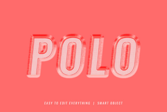 Review: Polo 3d Embroidery Style Text Effect