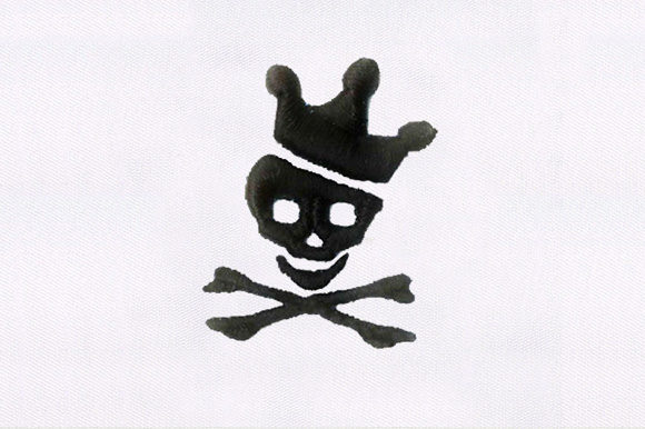 Skeleton 3D Puff: A Spooky and Stylish Embroidery Design