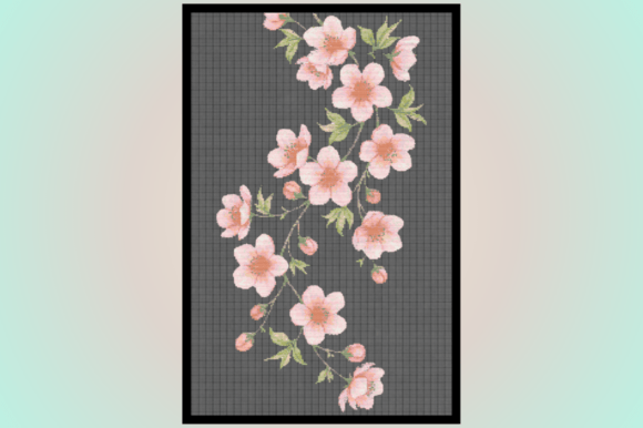 Soft Pink Floral Branch Cross Stitch Review